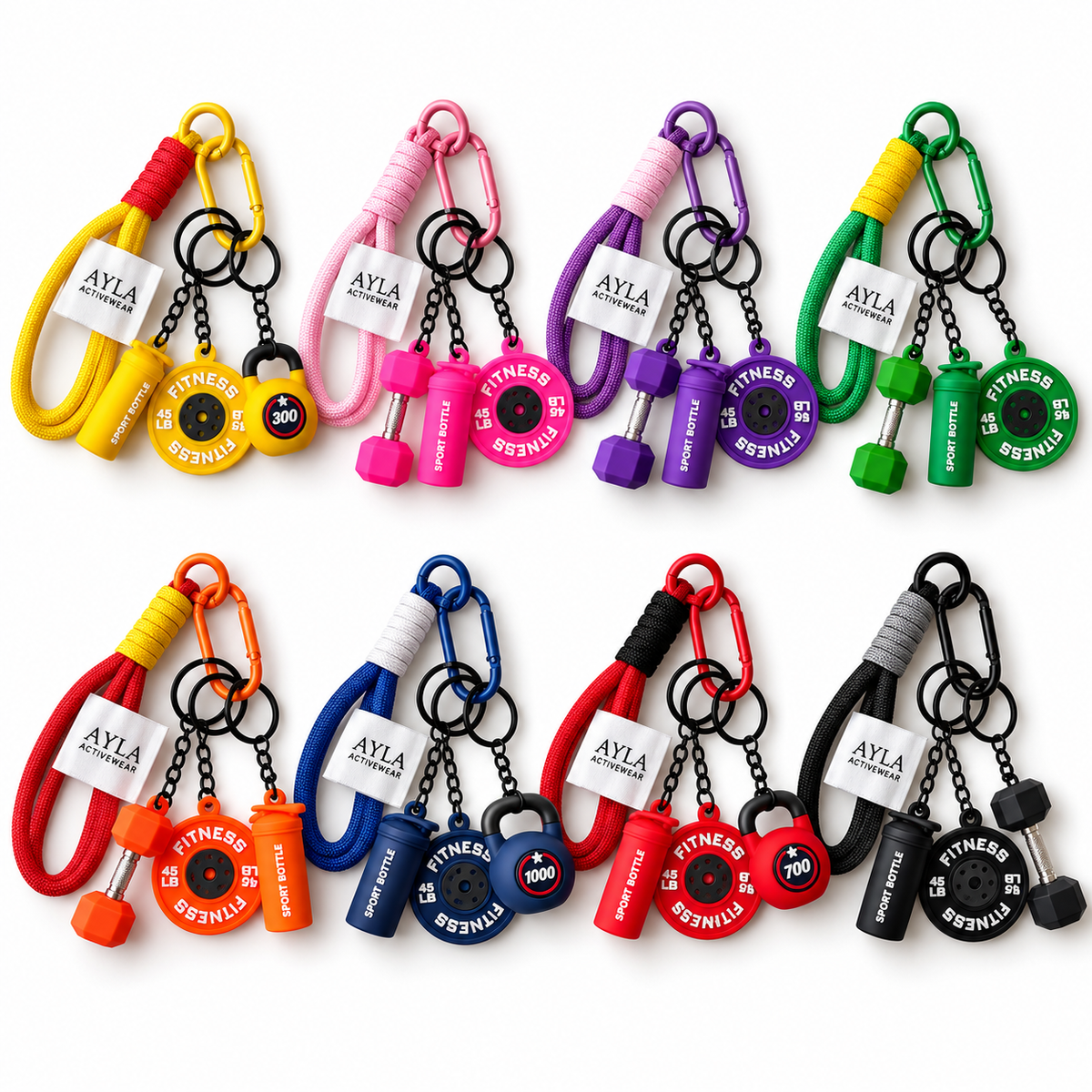 AYLA Fitness Keychain — Official Collection Cover October 2026