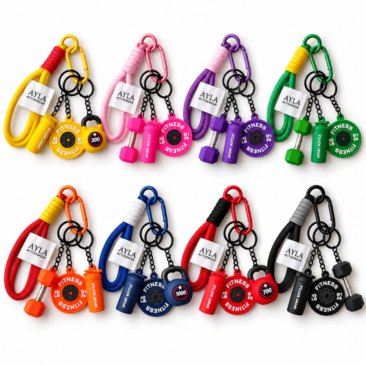 AYLA Fitness Keychain — Official Collection Cover October 2026